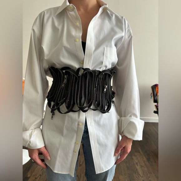 NWOT Sohung Designs Zipper belt - Picture 6 of 9